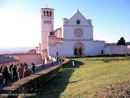 Descrizione della cittadina di Assisi.