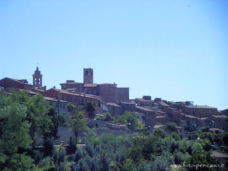 Descrizione del borgo medievale di Città della Pieve.